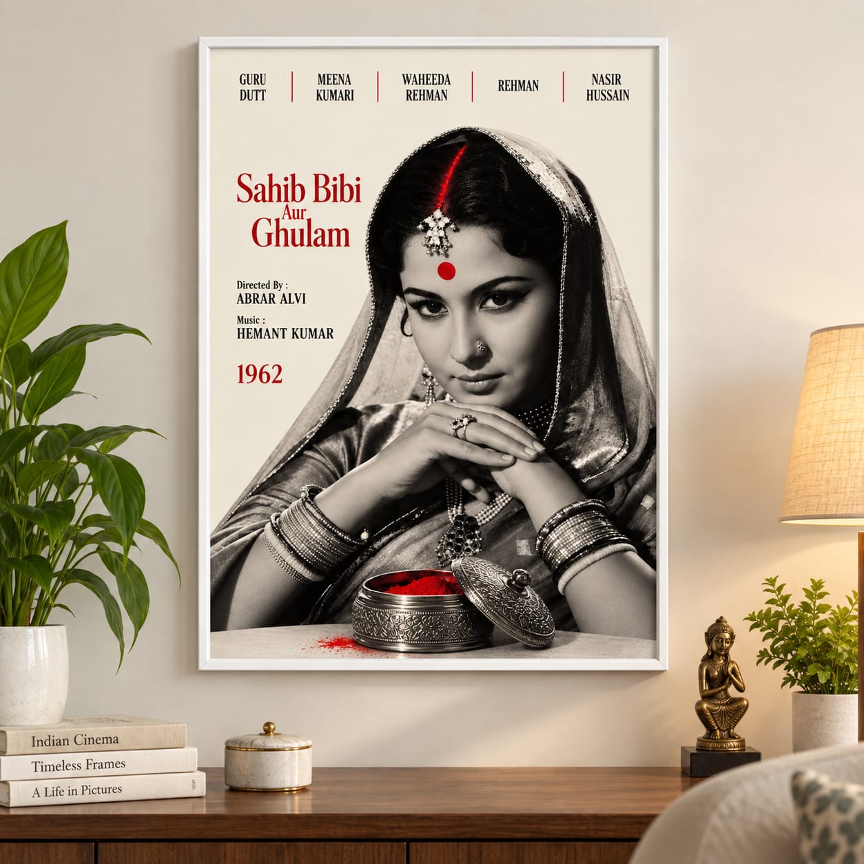 SAHIB BIBI AUR GHULAM (POSTER 2) - THE GURU DUTT COLLECTION