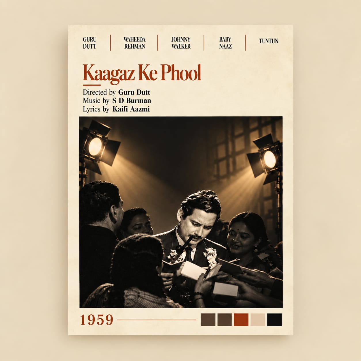 KAAGAZ KE PHOOL (POSTER 2)