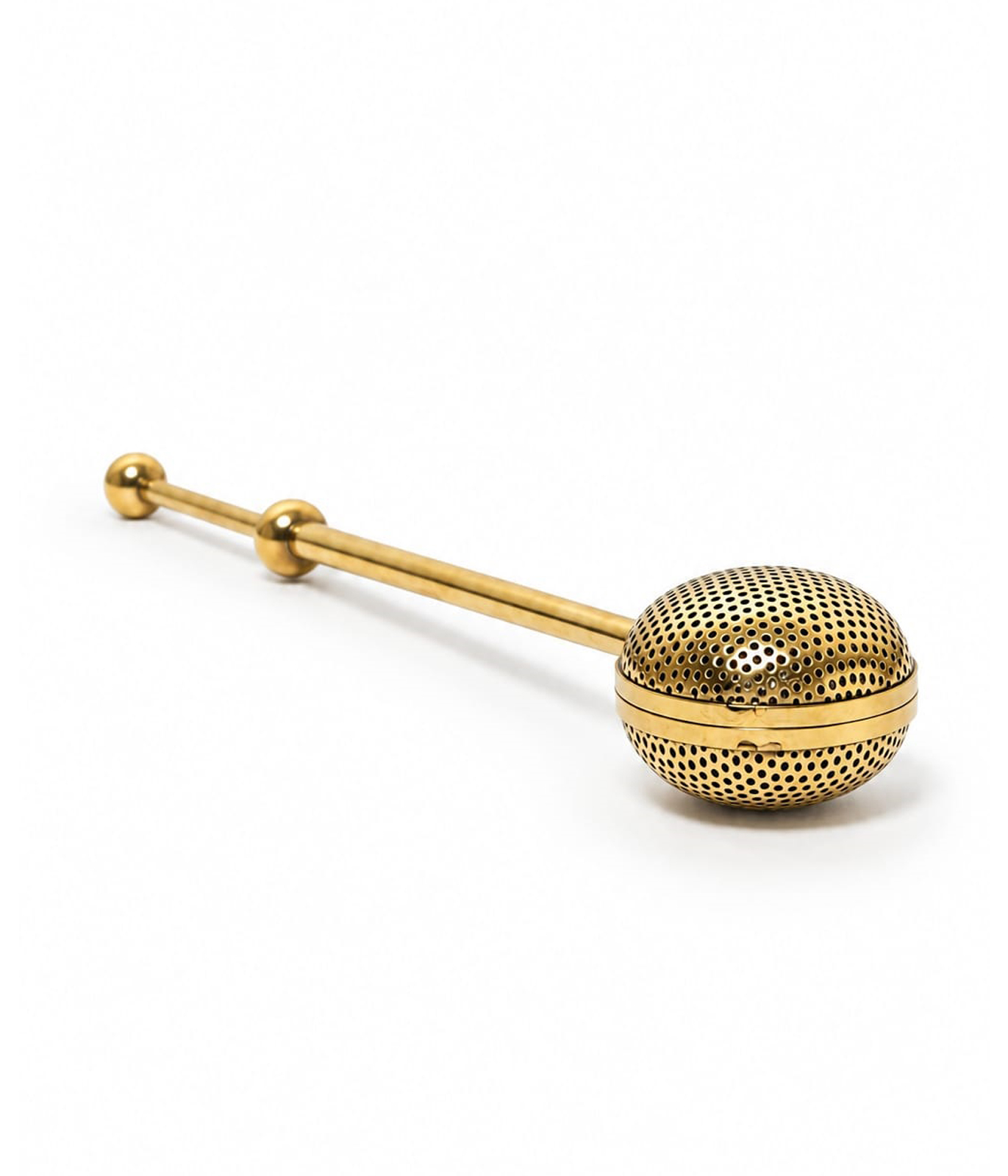 BRASS INFUSER BALL STRAINER