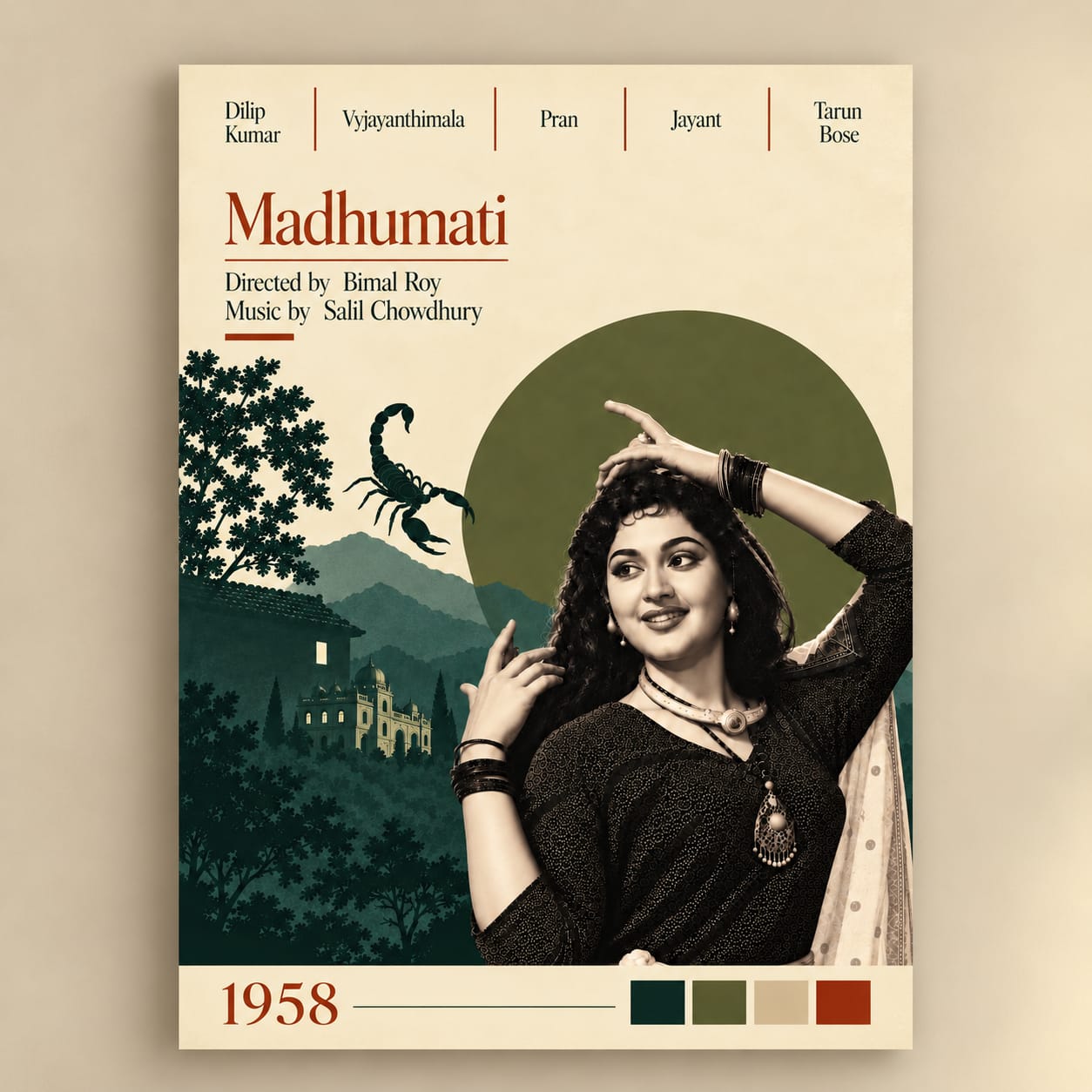 MADHUMATI — 1958 - THE BIMAL ROY COLLECTION