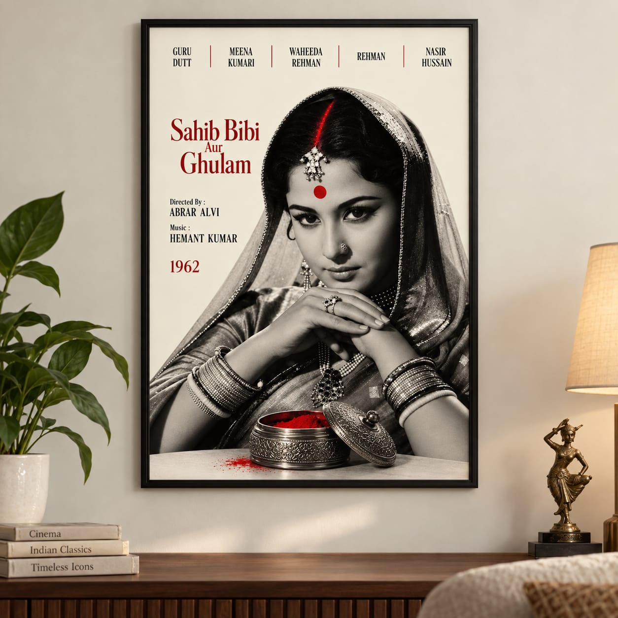 SAHIB BIBI AUR GHULAM (POSTER 2) - THE GURU DUTT COLLECTION
