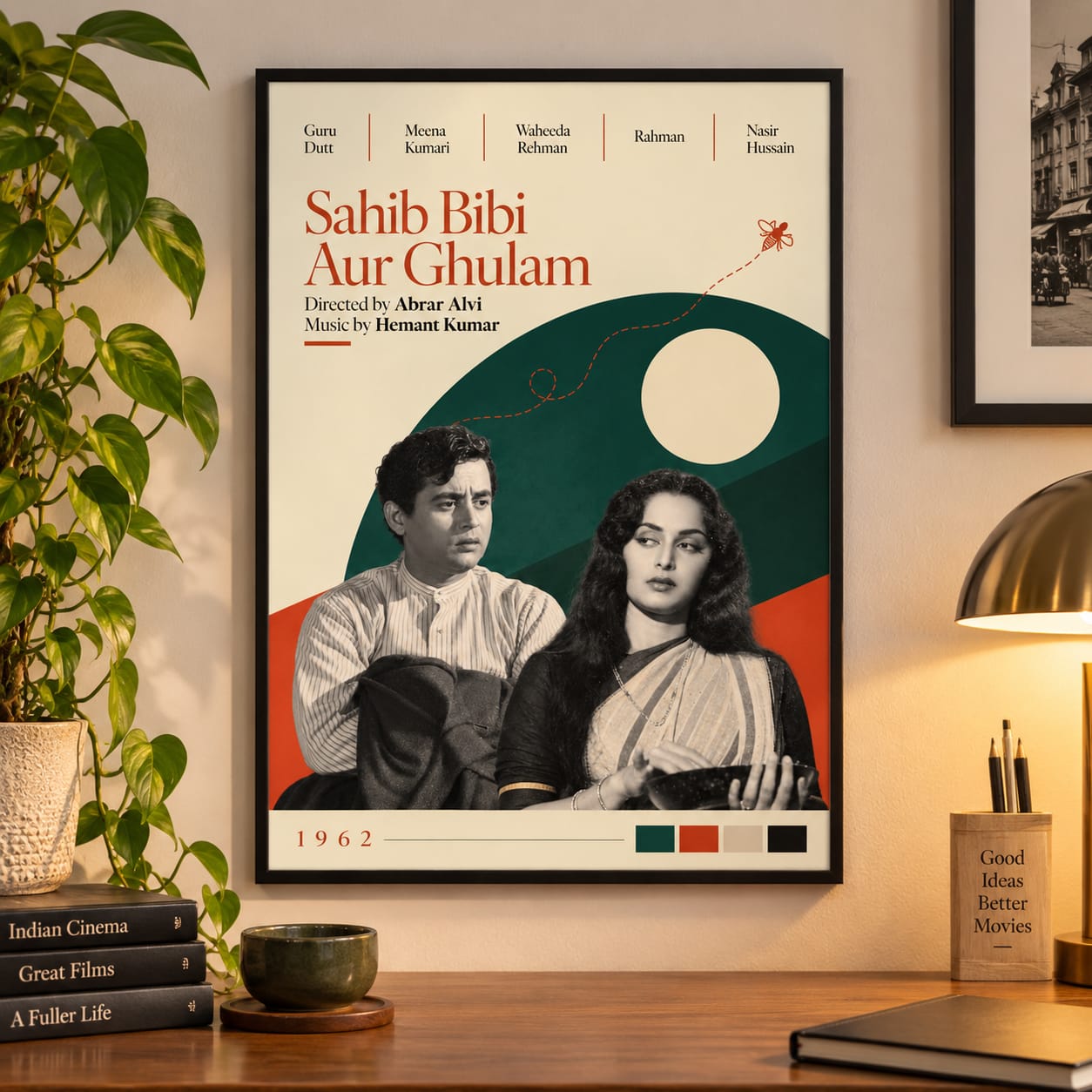 SAHIB BIBI AUR GHULAM - 1962 (POSTER 3)