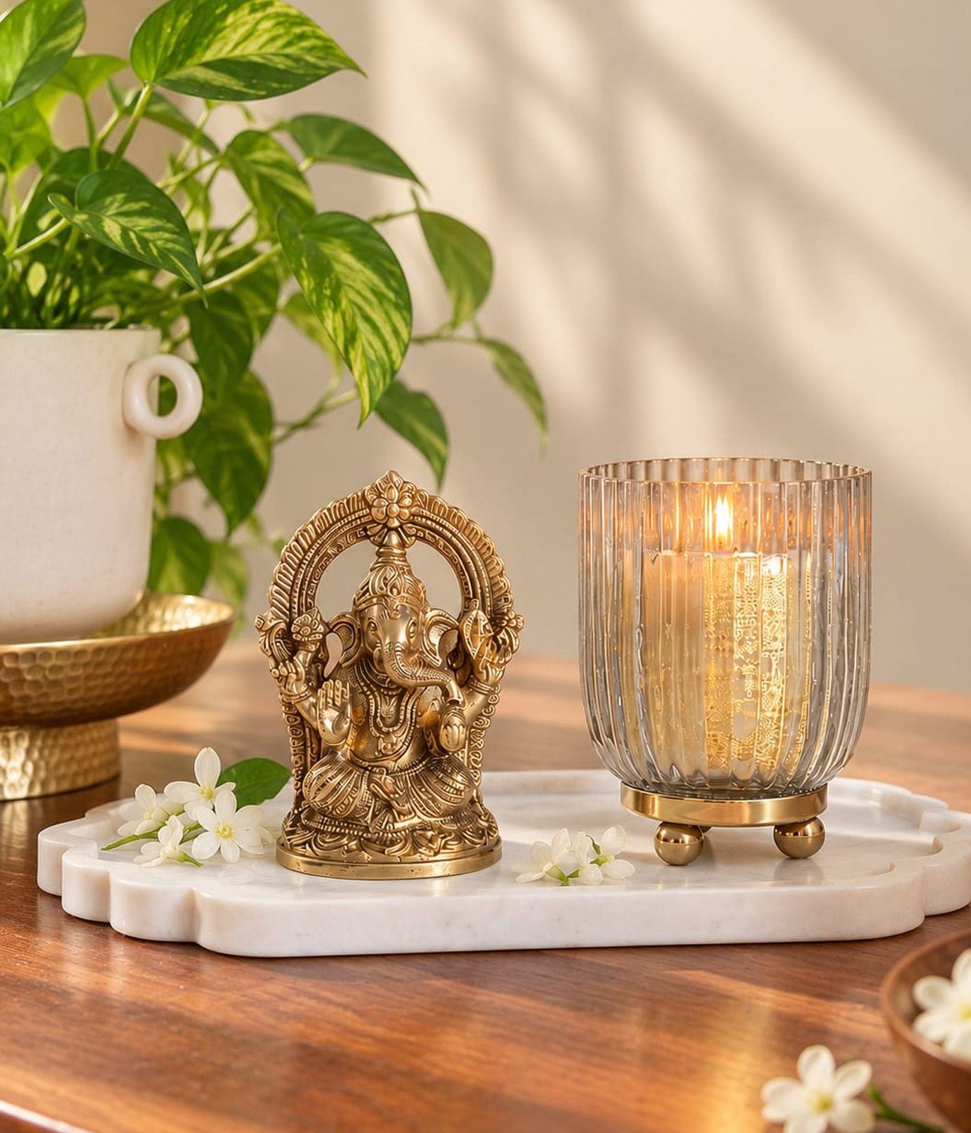 SIDDHI VINAYAK | ANTIQUE BRASS GANESHA IDOL