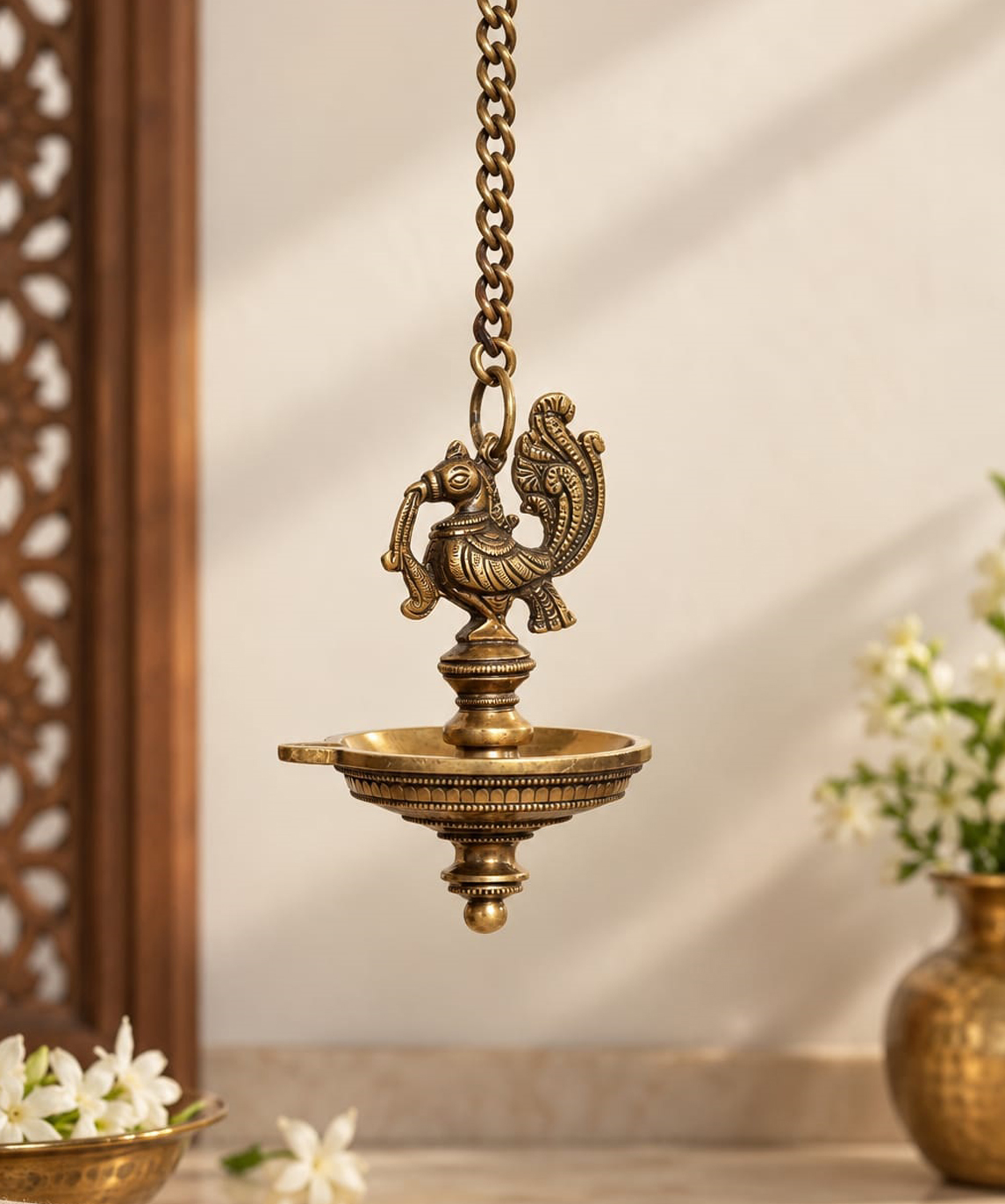 MAYUR PRABHA HANGING DEEPAM