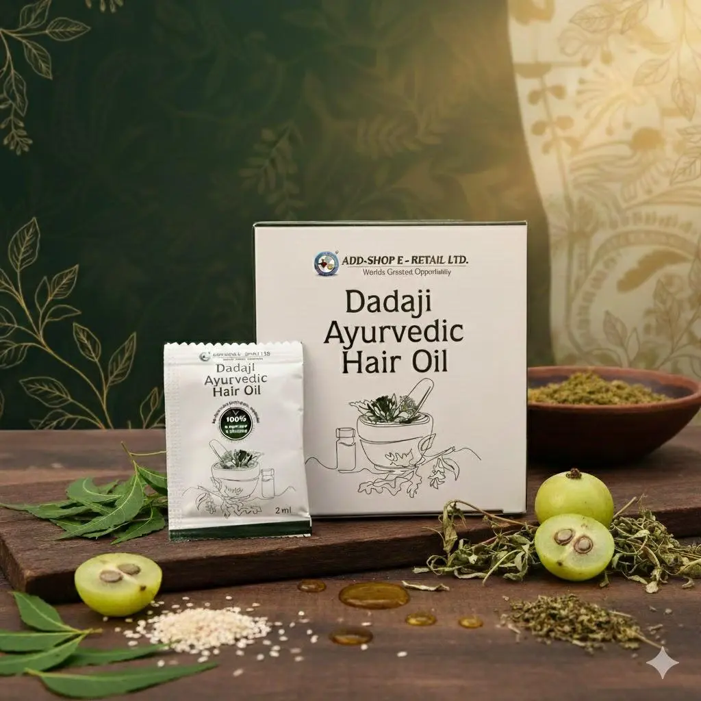 DADAJI AYURVEDIC HAIR OIL (50 SACHET)