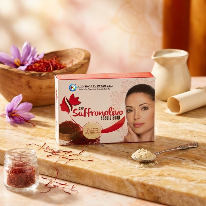 ASP SAFFRON OLIVO BEAUTY SOAP"