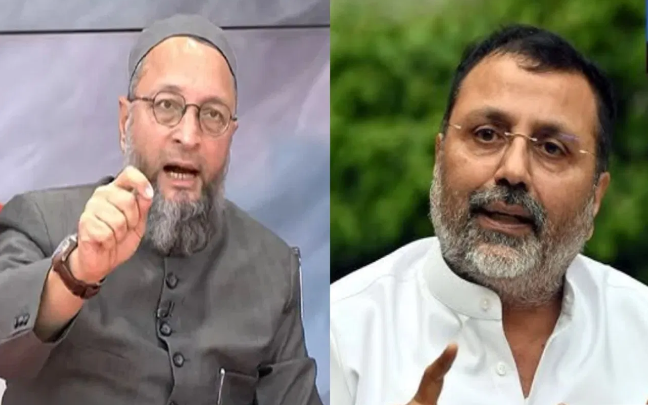 'आप लोग ट्यूबलाइट हो' सुप्रीम कोर्ट को धमकी... निशिकांत दुबे के बयान पर ओवैसी कंसा तंज