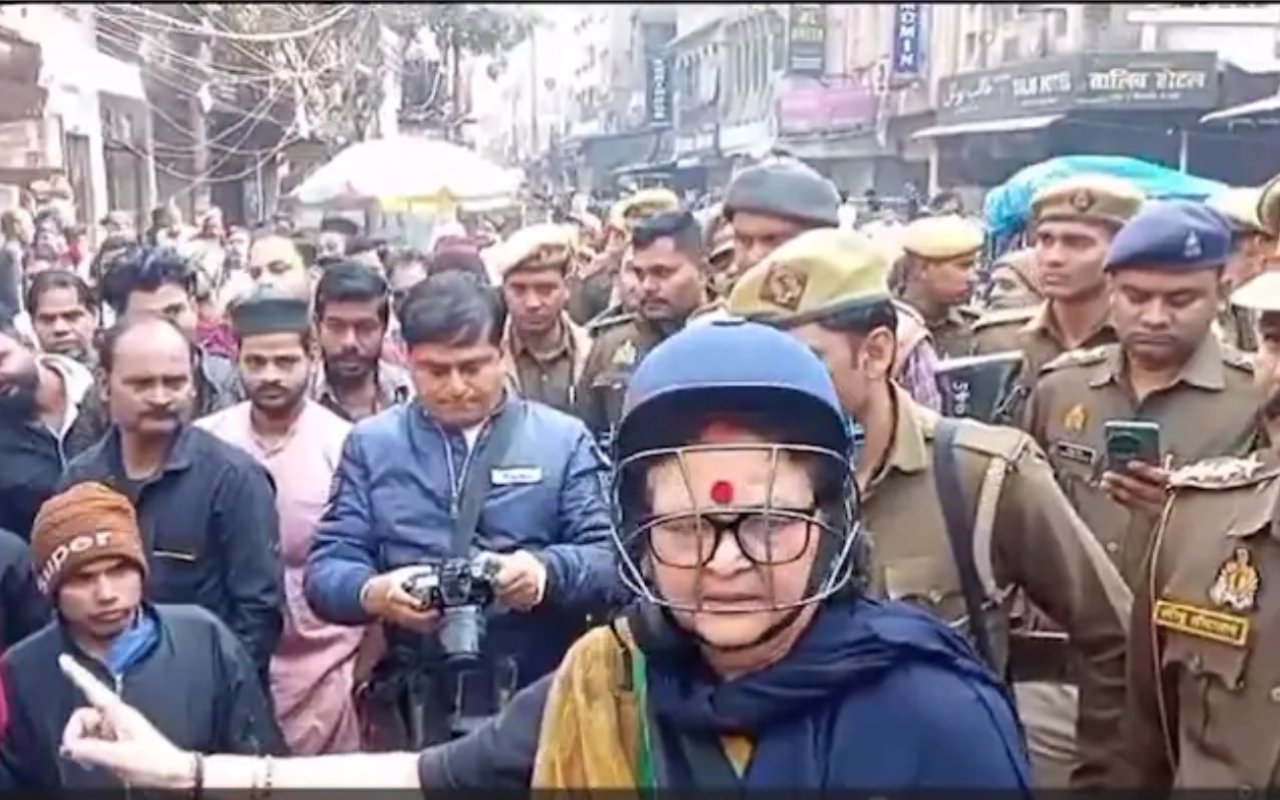 कानपुर महापौर के नेतृत्व में चलाया गया अतिक्रमण अभियान