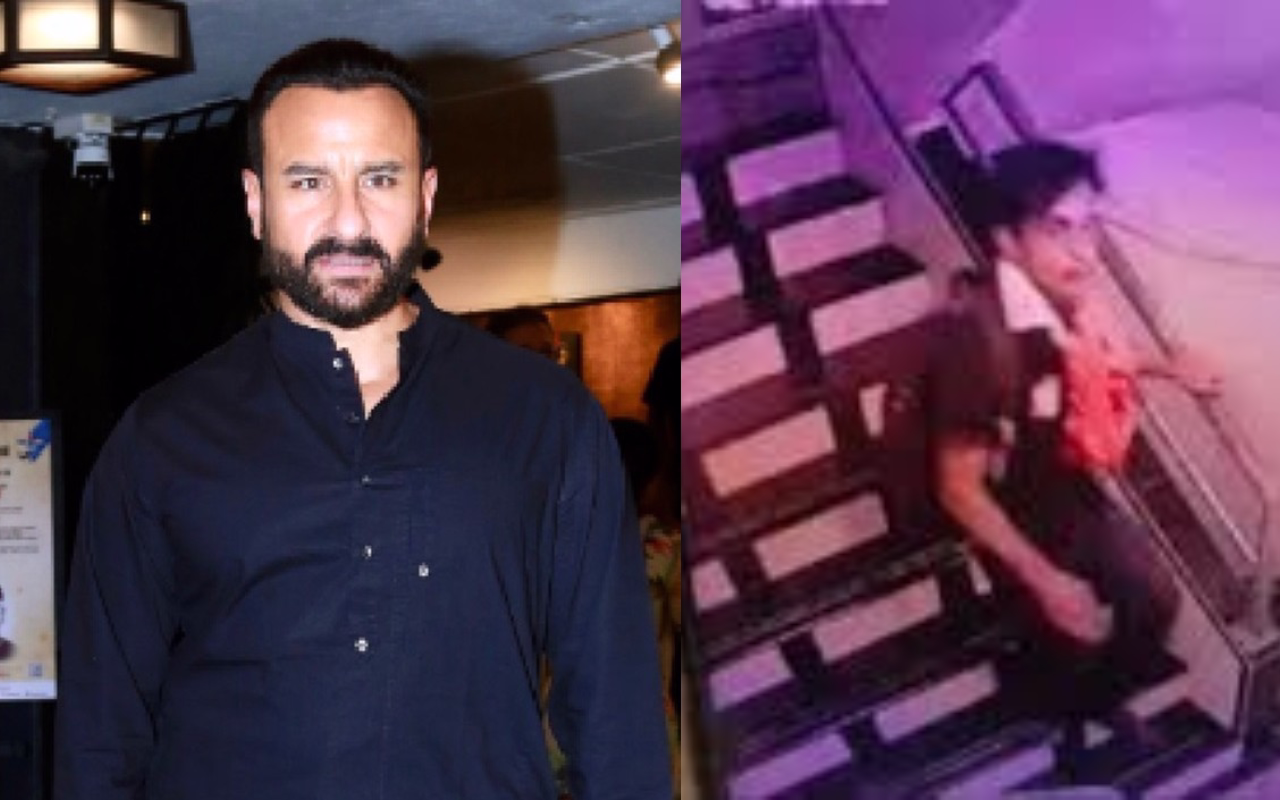 सैफ अली खान के हमलावर की हुई पहचान, CCTV में कैद हुई तस्वीर