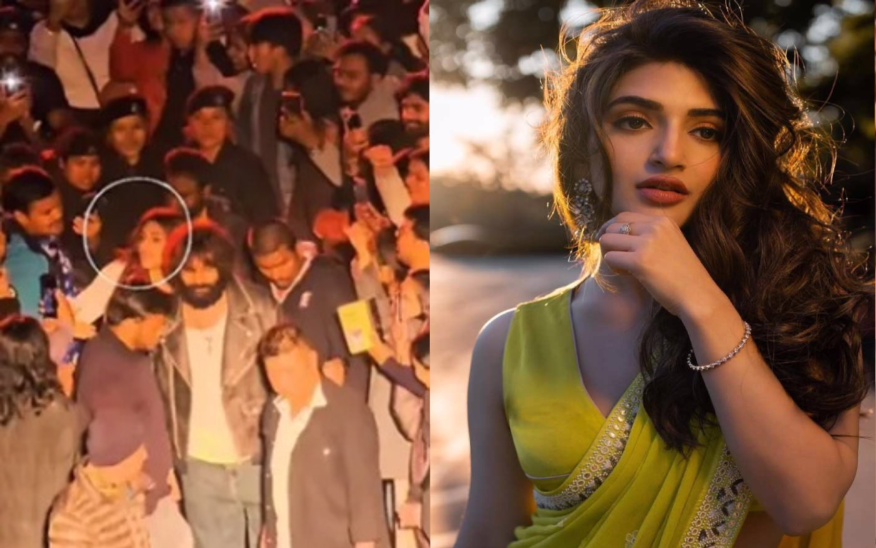 साउथ एक्ट्रेस श्रीलीला के साथ हुई बदतमीजी, फैन ने जबरदस्ती एक्ट्रेस को खींचा, वीडियो वायरल