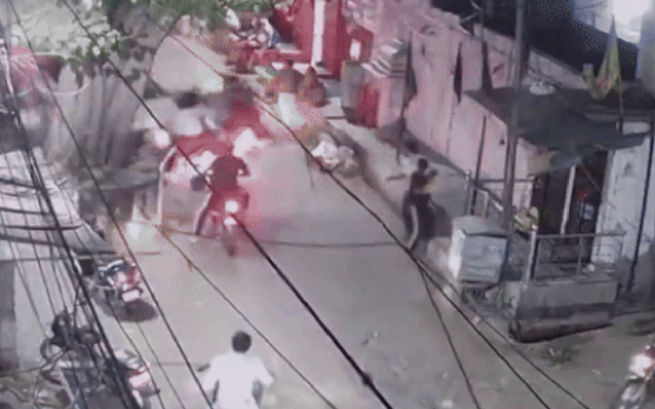 जयपुर में कांग्रेस नेता ने कार से 9 को कुचला, 3 की मौत, वीडियो वायरल