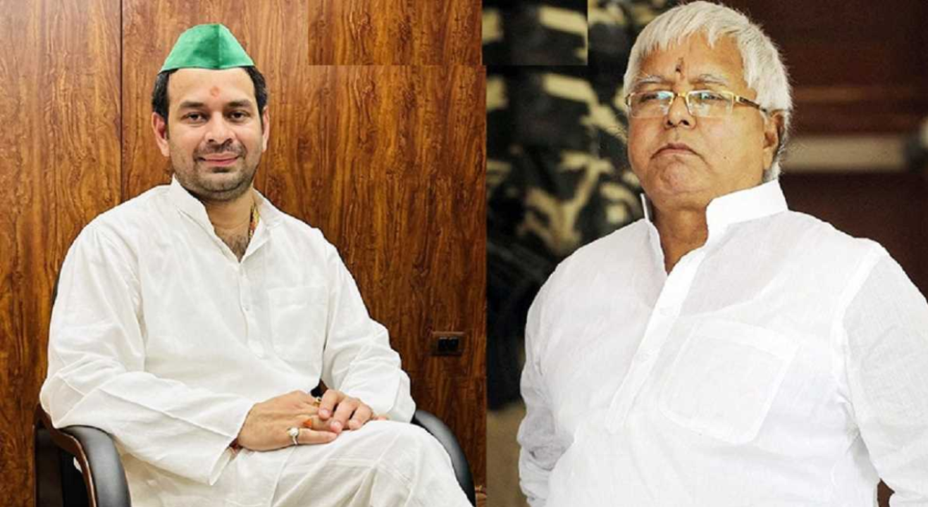 लालू यादव ने बेटे तेज प्रताप को पार्टी और परिवार से किया बेदखल, खुद बताई वजह, महिला के साथ पोस्ट वायरल हुई थी