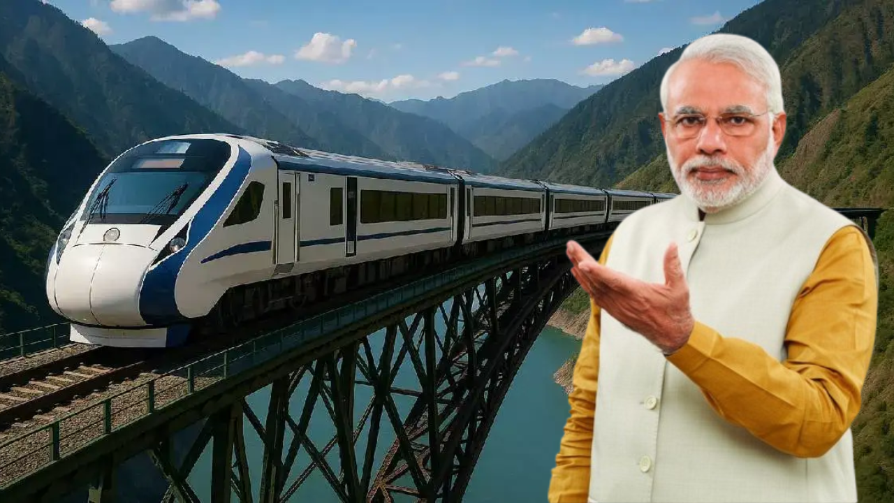 पीएम मोदी ने चिनाब आर्च ब्रिज का किया उद्घाटन किया, बोले- ये भारत का पहला केबल-सपोर्टेड रेलवे ब्रिज