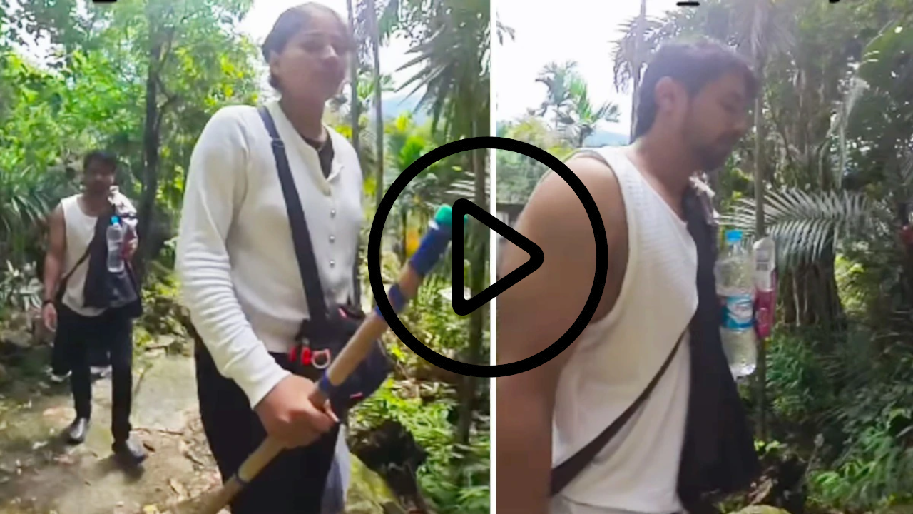 शादी हनीमून और हत्या... राजा-सोनम का आखिरी वीडियो आया सामने, आगे चलते हुए दिखी सोनम