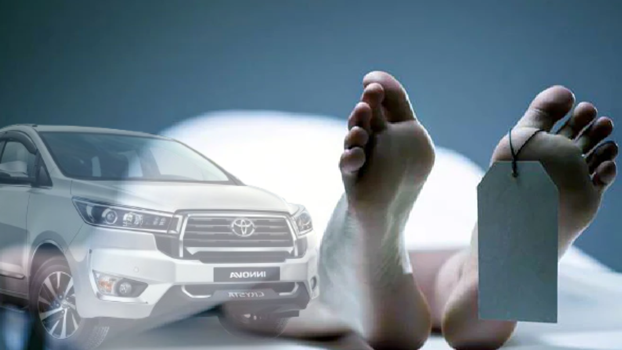 तेज़ रफ़्तार कार ने होटल के बाहर खड़े लोगों को कुचला, CCTV फुटेज आया सामने