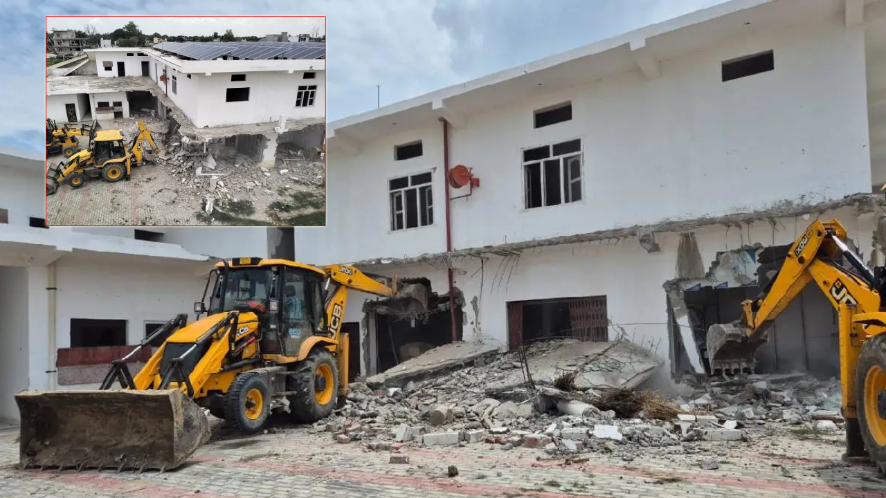 छांगुर बाबा की आलीशान कोठी पर चला बुलडोजर, 3 करोड़ है कीमत