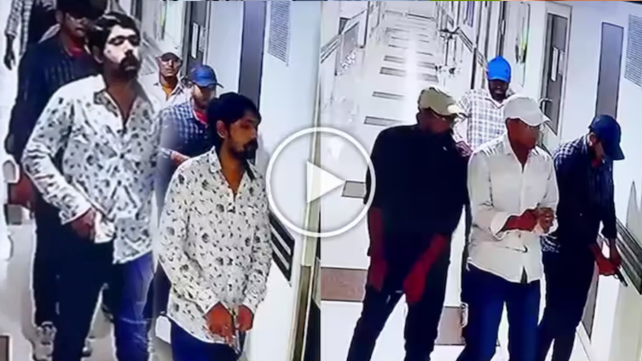 5 शूटर, फिल्मी स्टाइल मे मर्डर... पारस हॉस्पिटल का CCTV वीडियो देख चौके लोग