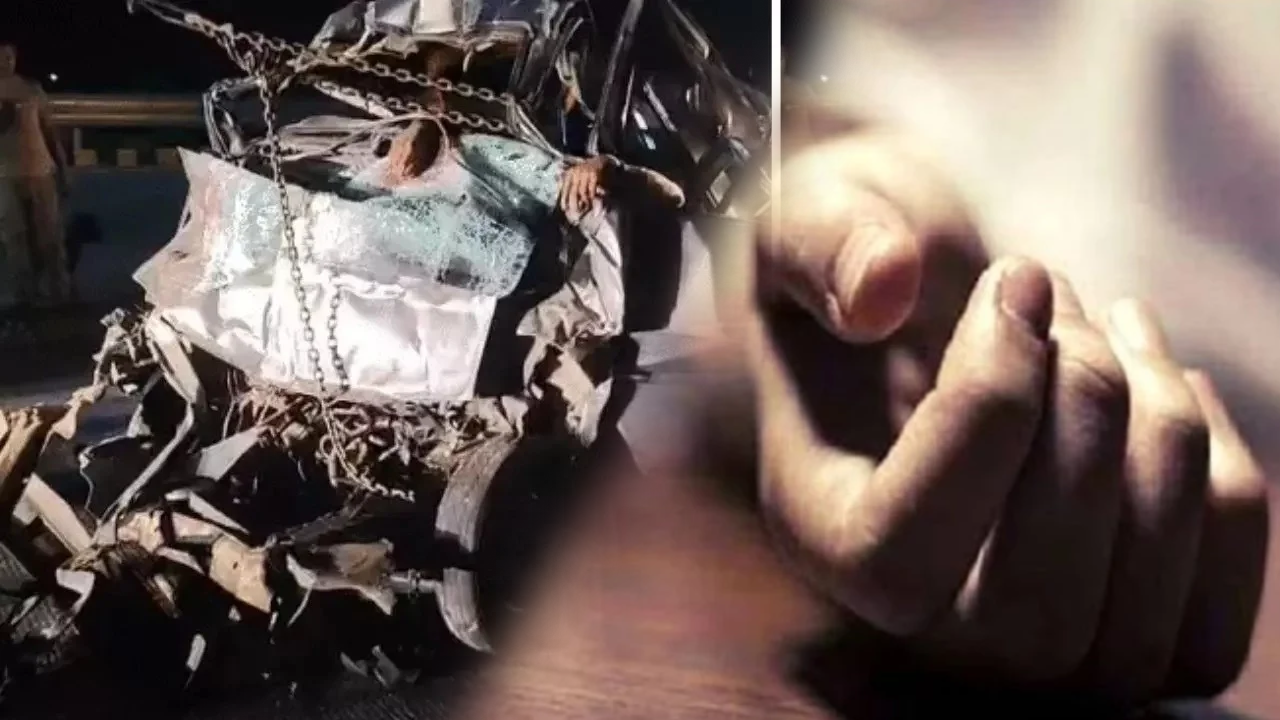 Mathura: यमुना एक्सप्रेस-वे पर बड़ा हादसा, 2 बेटों समेत 6 की मौत