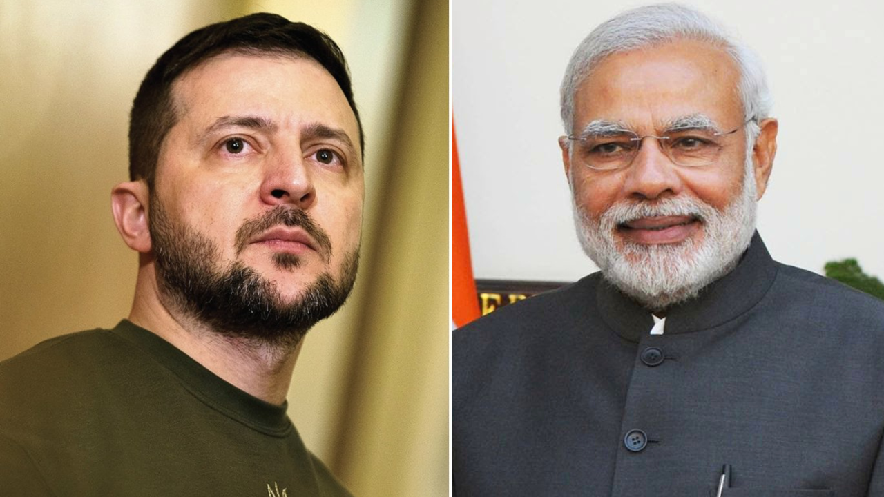यूक्रेनी राष्ट्रपति जेलेंस्की और प्रधानमंत्री मोदी के बीच फोन पर हुई अहम बातचीत