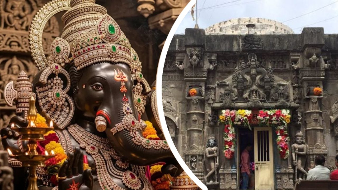 देश का इकलौता गणेश मंदिर जहां गणपति की सवारी है मोर