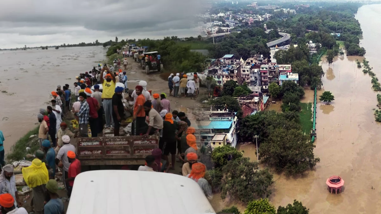 दिल्ली-NCR और पंजाब में बाढ़: भारी बारिश ने मचाई तबाही