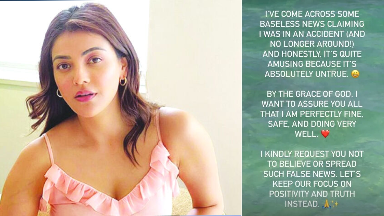 काजल अग्रवाल की सड़क दुर्घटना में मौत? अपनी ही मौंत की खबर पढ़कर भड़क उठी एक्ट्रेस