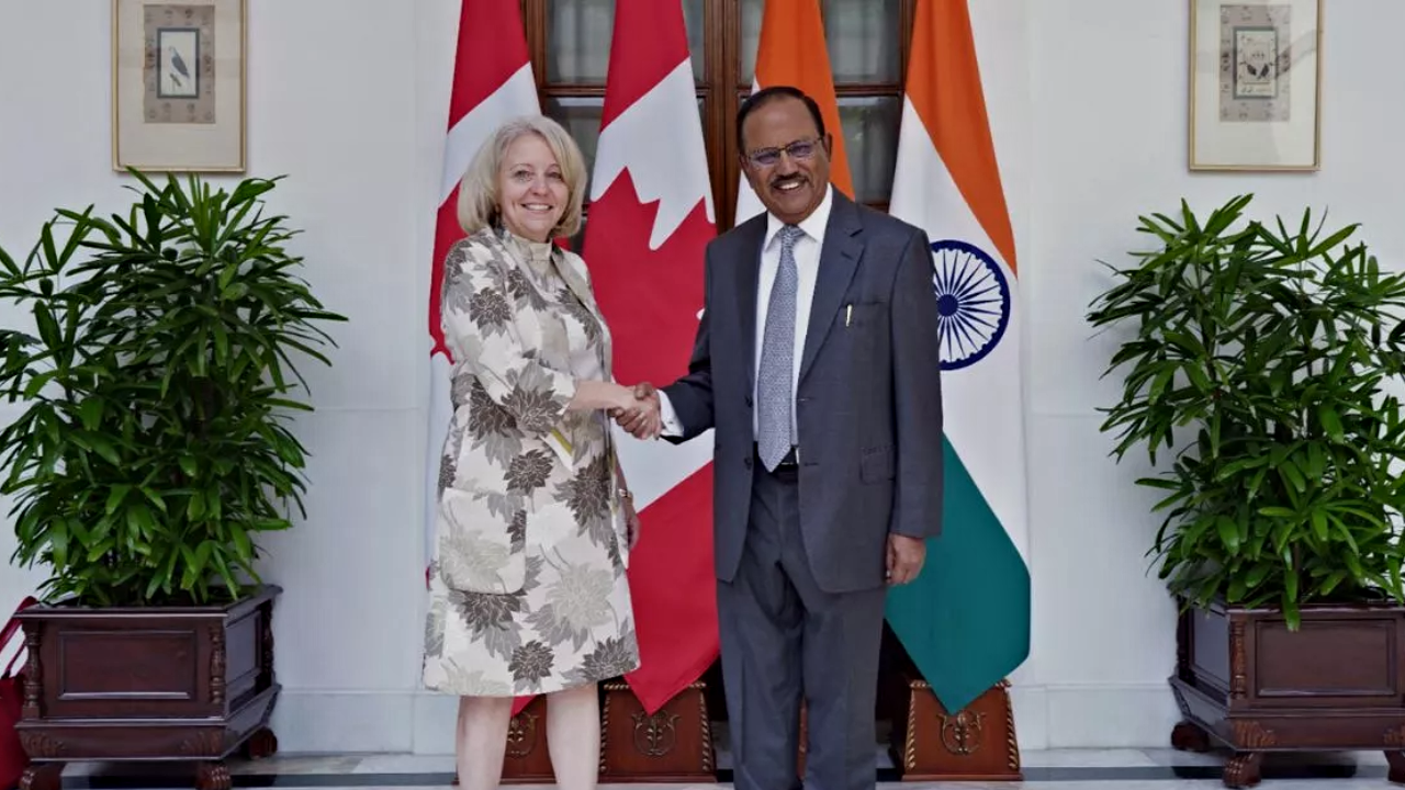 खालिस्तानियों पर अब सख्ती का संकेत: कनाडा की NSA नाथाली ड्रुइन से मिले अजीत डोभाल, क्या निकला नतीजा?