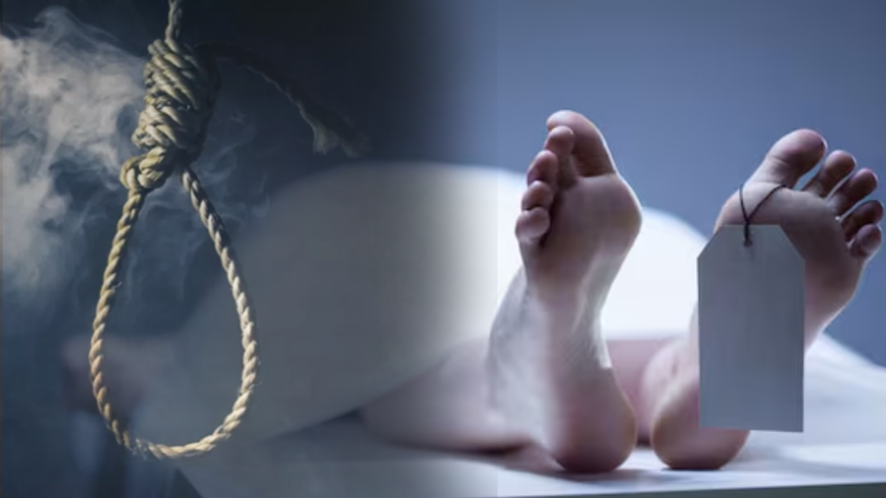 इंदौर में पति के हार्ट अटैक से सदमे में पत्नी ने लगाई फांसी