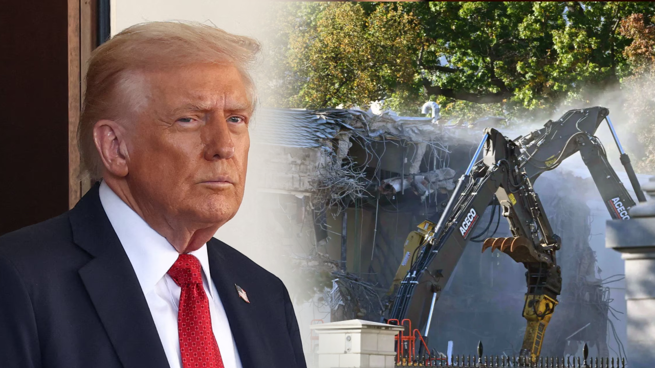 व्हाइट हाउस पर बुलडोजर चला! ईस्ट विंग तोड़ा जाएगा, ट्रम्प का बनेगा बॉलरूम