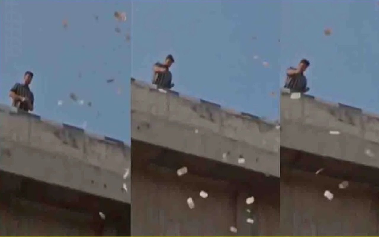 Kanpur: यूट्यूबर ने अपने जन्मदिन पर उड़ाए 50 हजार के नोट, लूटने लगे लोग, देखे वीडियो