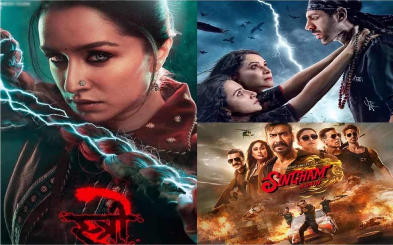 2024 बॉक्स ऑफिस पर इन फिल्मों का जलवा, 'स्त्री 2' ने तोड़ा रिकॉर्ड, 'भूल भुलैया 3' ने मचाया धमाल