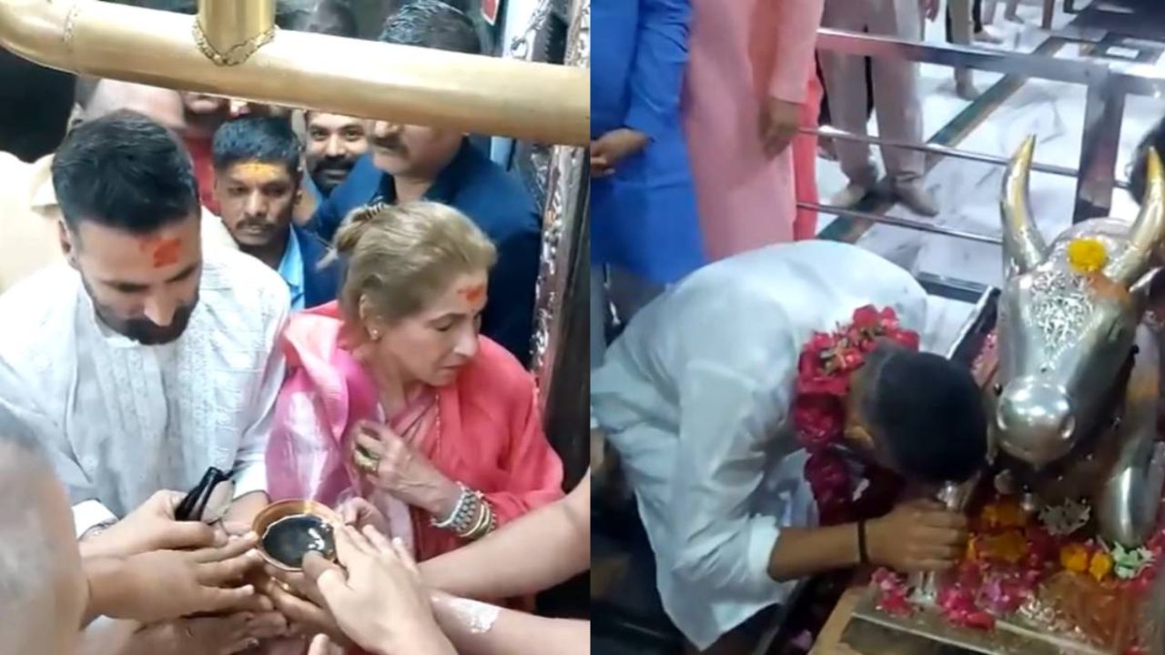 महाकाल की शरण में अक्षय कुमार, इस फिल्म रिलीज से पहले मांगा देश और परिवार का आशीर्वाद