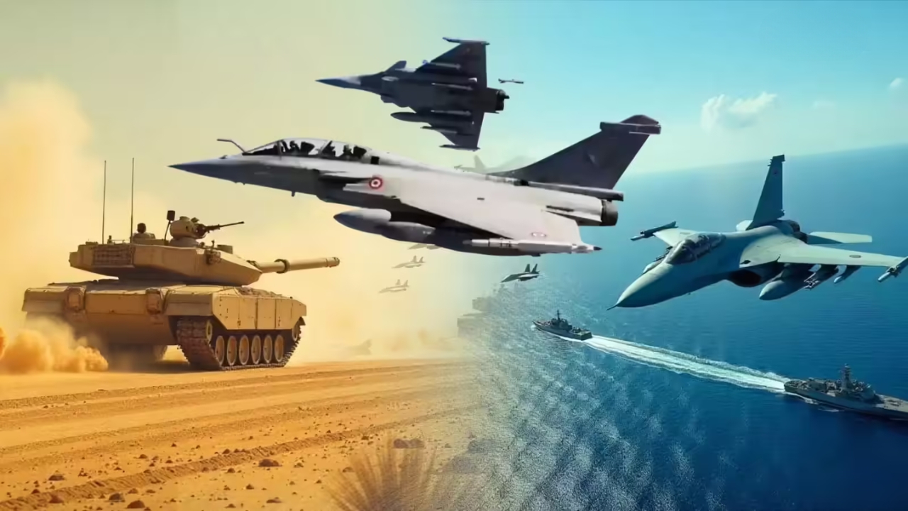 दुनिया में हथियारों की होड़ तेज: 2887 अरब डॉलर पहुंचा सैन्य खर्च, भारत टॉप 5 में शामिल