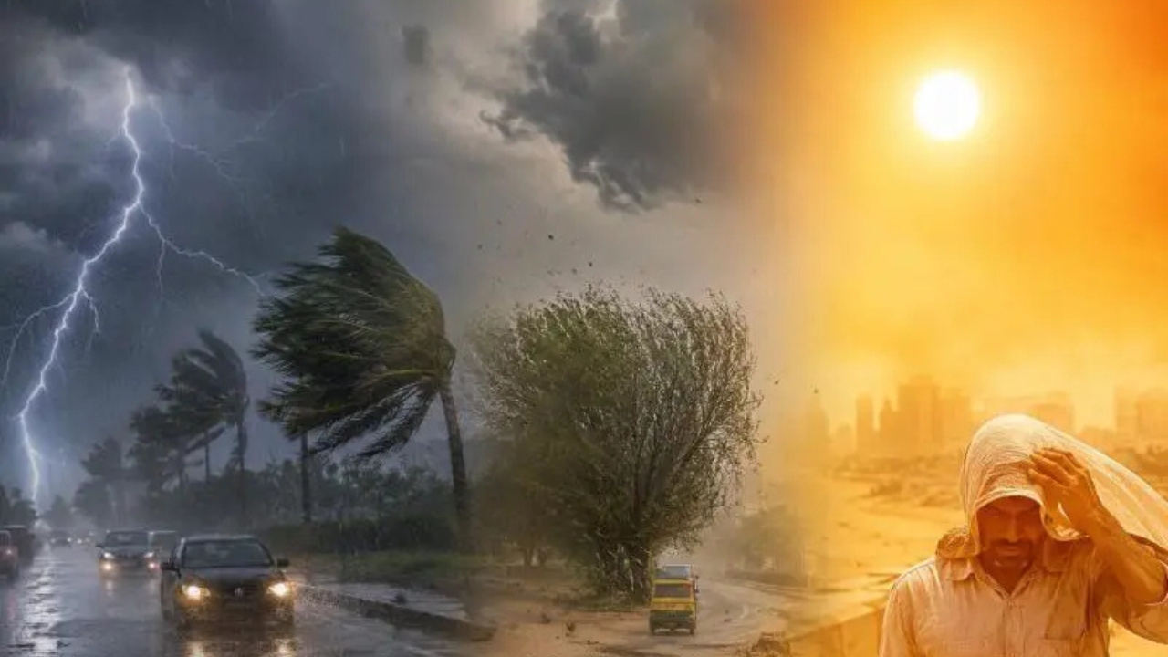 देशभर में मौसम का डबल अटैक, कहीं हीटवेव तो कहीं आंधी और बारिश, अगले दिनों के लिए आया ये अलर्ट