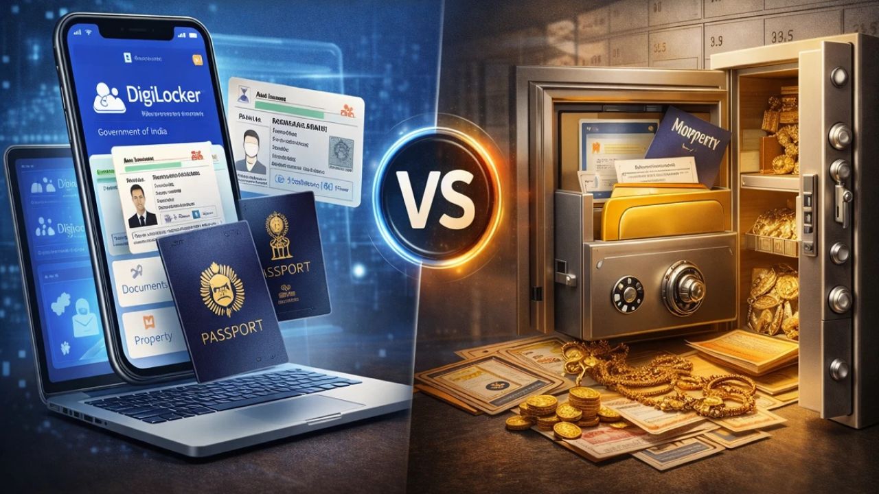  DigiLocker या Bank Locker? जरूरी दस्तावेज कहां रखें सुरक्षित, जानिए कौन सा विकल्प आपके लिए ज्यादा फायदेमंद