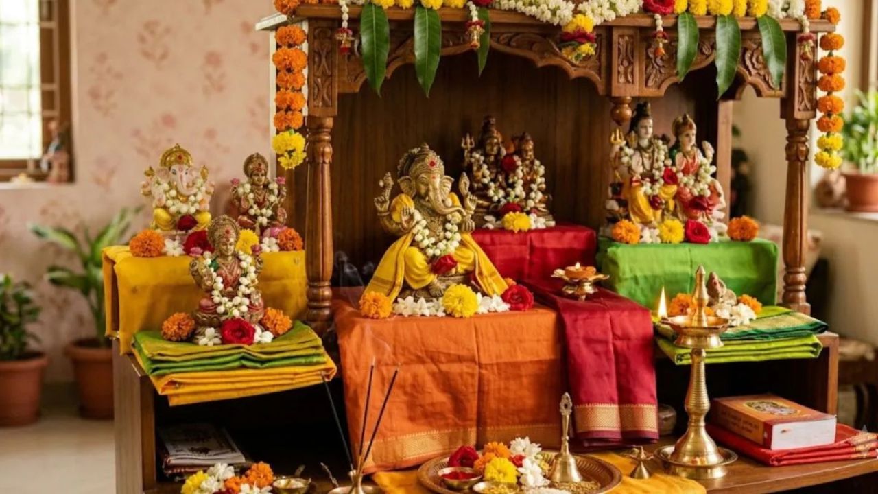 मंदिर में काला कपड़ा बिछाया तो बढ़ सकती है नकारात्मकता? जानिए कौन सा रंग माना जाता है शुभ