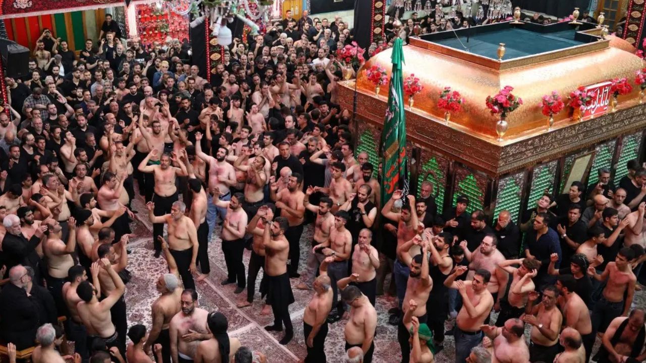 युद्ध के जख्मों के बीच मनाया गया मुहर्रम, कर्बला के शहीदों के साथ हालिया संघर्ष में मारे गए लोगों को भी किया याद